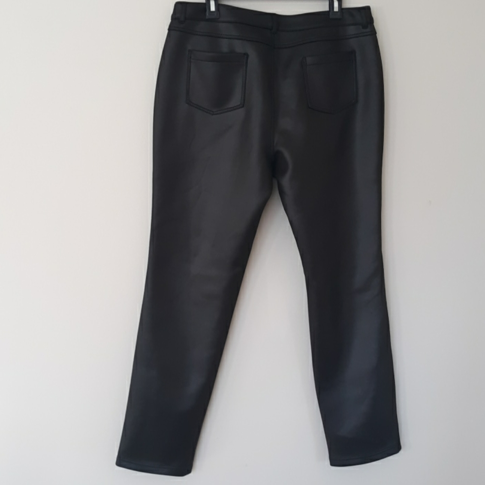 Catherine Malandrino black stretch pants size 14. - Picture 3 of 8